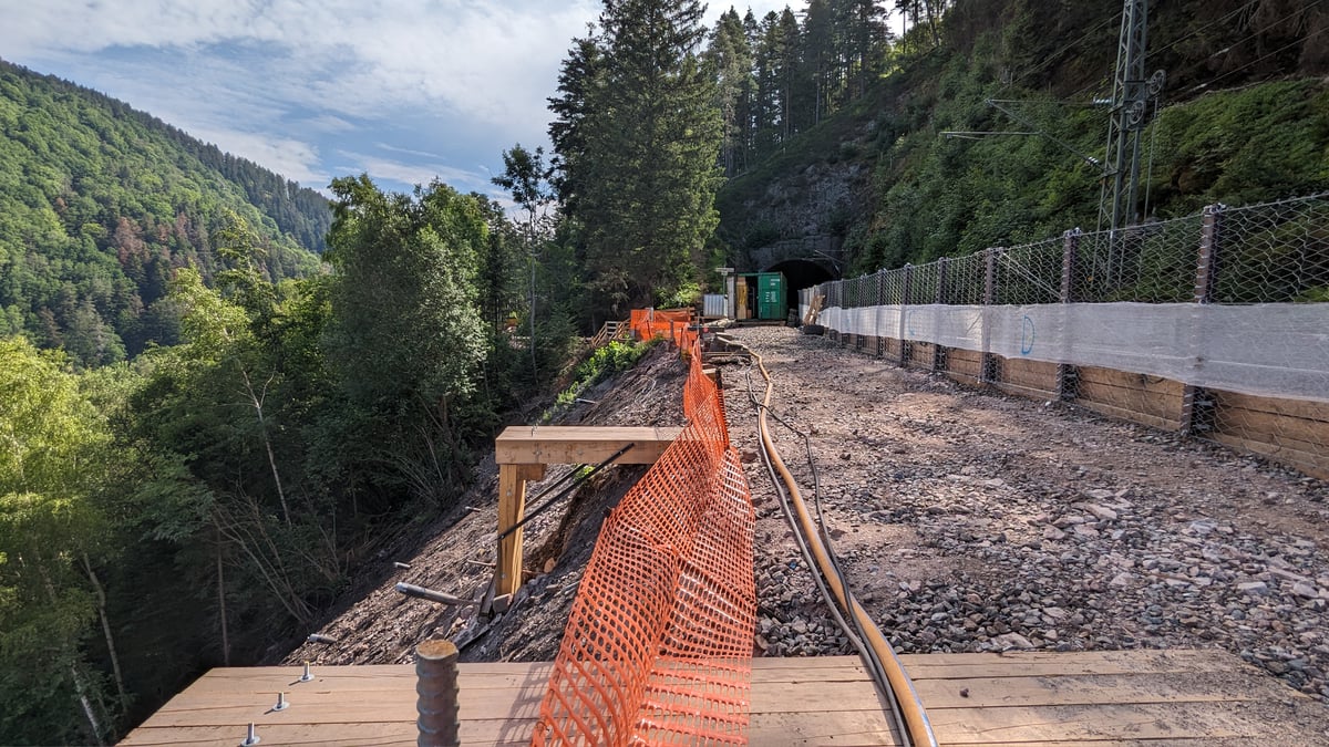 Hangsicherung Schwarzwaldbahn